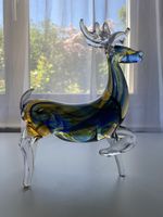 Hirschfigur aus Glas