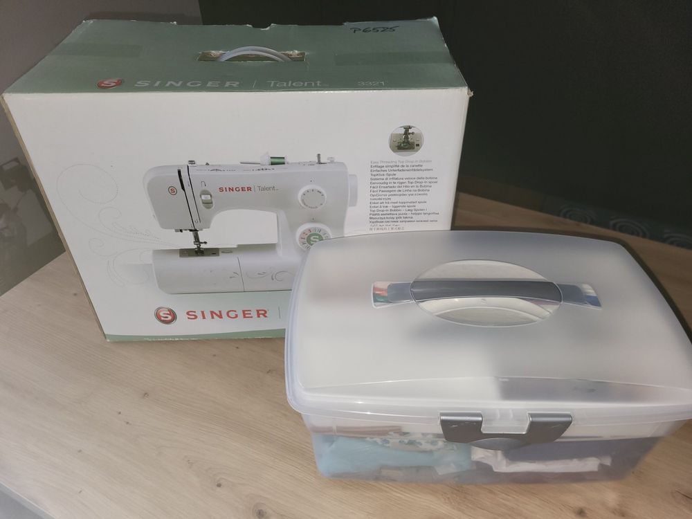 Machine à coudre Singer Talent 3321, avec accessoires (Gebraucht) in ...