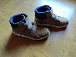 Kinder Halbschuhe ACTIVE WEAR beige Klettverschluss Gr. 33