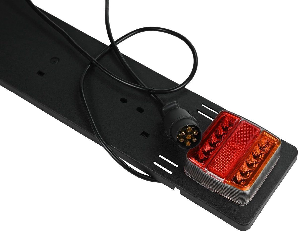 Parti ricambio per rimorchio: Mobile Anhänger LED-Lichtleiste Breite 75 cm / 7-polig – Nuovo e nell'imballaggio originale da St. Gallen venduto da schnaeppchen-preise 3