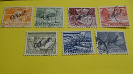 DIENSTE OFFICIEL 1942, ZNr, 65-73, 7 stk