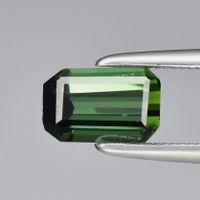 Vrai 0.90Ct grüner Turmalin unbehandelt aus Mosambik
