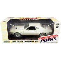 DODGE CHALLENGER R/T 1970 VANISHING POINT 1:18 GREENLIGHT