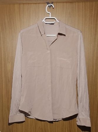 Chemise en soie RENÉ LEZARD, taille 36