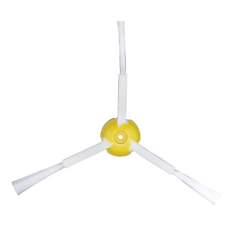 Vhbw 3 Spazzole Laterali Per IRobot Roomba Serie 500/600/700 | Ricambio Per Robot Aspirapolvere, 3 Bracci, Colore Bianco, Facile Installazione