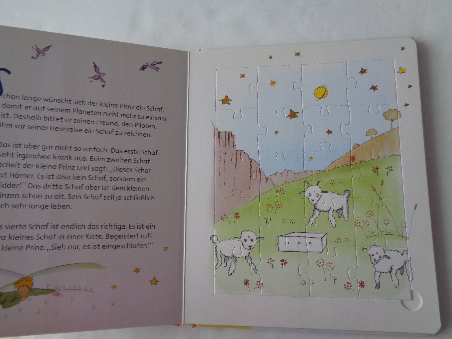 Bücher: Der kleine Prinz ein bezauberndes Puzzlebuch – Gebraucht aus Chur von omonia 5