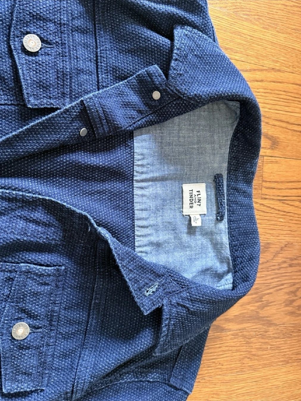 Jacken: Flint and Tinder blue jacket. Size L  – Gebraucht aus Bern von J0eR0 1