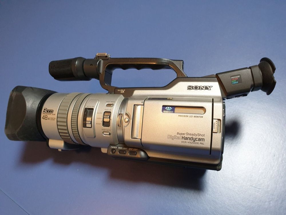 Sony DCR-VX2000E PAL Videokamera | Kaufen Auf Ricardo