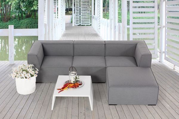 Viplounge Divani: Garten Lounge Grau – Nuovo e nell'imballaggio originale da Uznach venduto da viplounge 1
