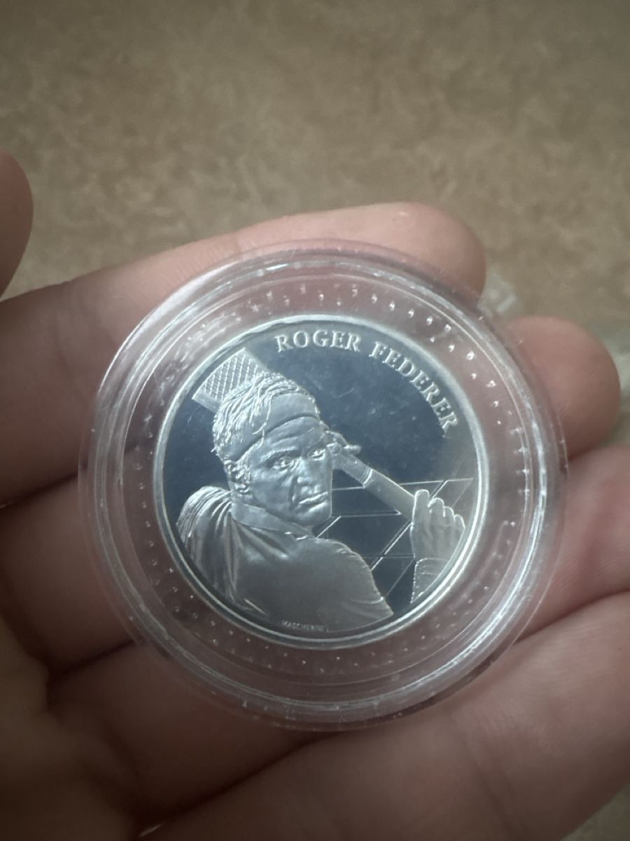 Tutti le monete: Silber 20 fr Roger Federer – Nuovo e nell'imballaggio originale da Erlinsbach venduto da chc_ppz5