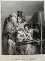 Louis-Léopold Boilly, Lithographie, Embrasse moi ma soeur