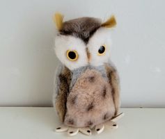 Steiff Eule Wiggi, 2625/15, Sammlerstück