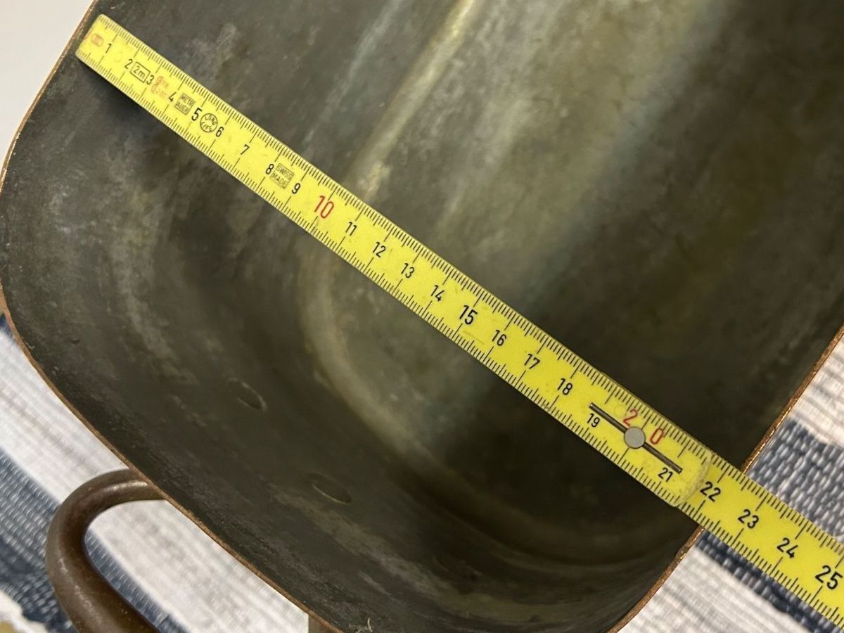 Sonstiges für Haushalt & Wohnen: Cuivre Ancien: Récipient rustique avec support fer forgé! – Gebraucht aus Palézieux von BABIGLU 4