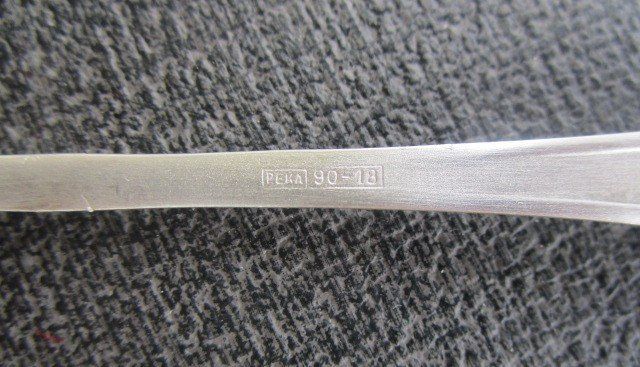 Cucchiai: 6 Turnerlöffel FFFF - PEKA 90er - versilbert - Kaffeelöffel – Usato da Luzern venduto da Horoskop1 3