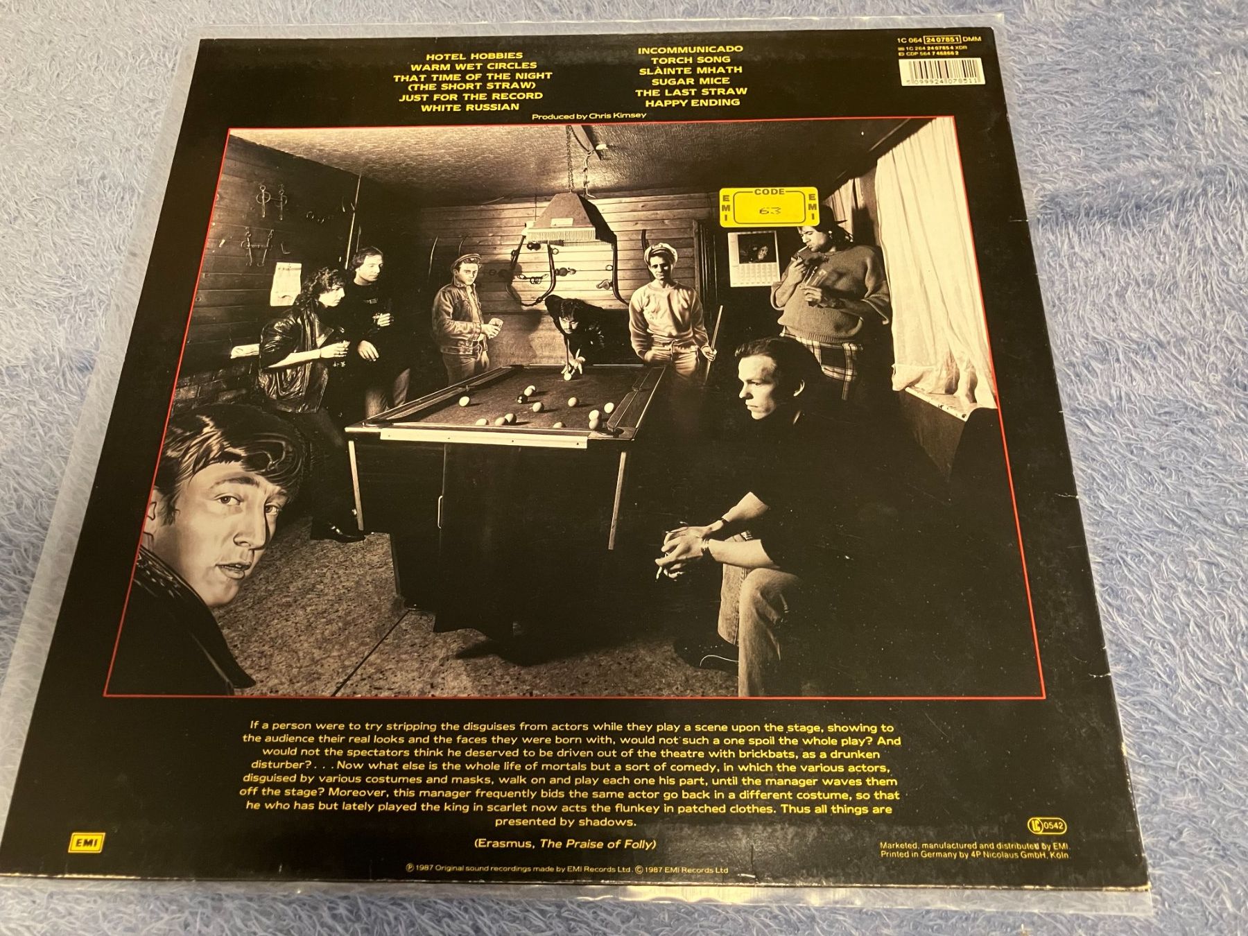 Dischi in vinile: Marillion – Usato da Aarwangen venduto da Jukebox3 2