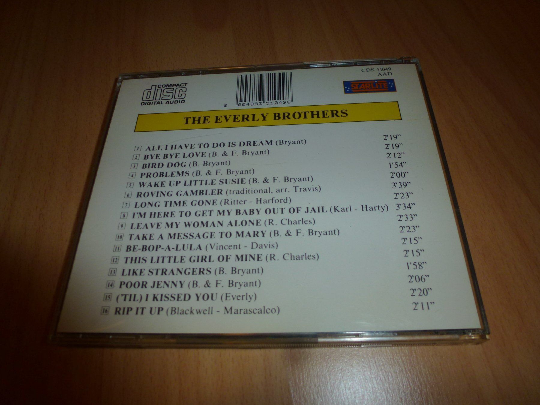 CD: The Everly Brothers CD – Usato da Olten venduto da Disc-Ausverkauf 1