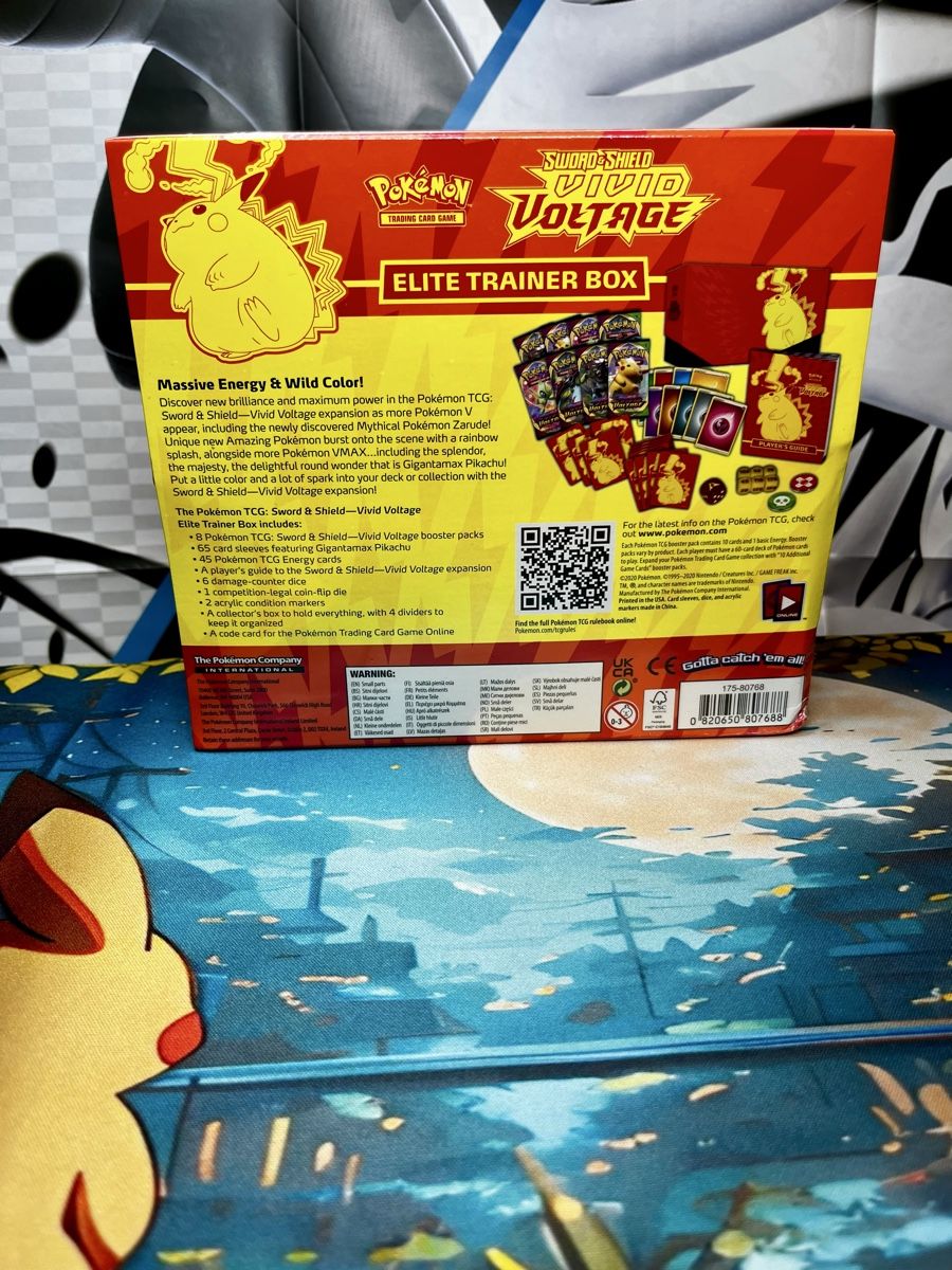 Pokémon Sammelbilder & Trading cards: Pokémon Vivid Voltage Elite Trainer Box – Neu und originalverpackt aus Chur von PokevestmentTCG 2