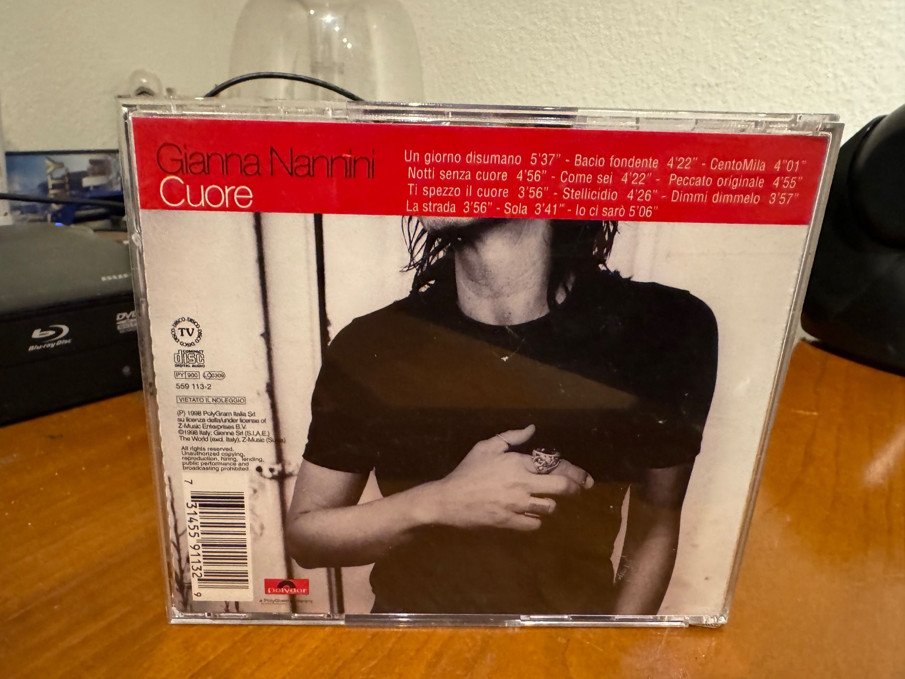 CD: Gianna Nannini - Cuore - HA11N – Nuovo (secondo la descrizione) da Küsnacht ZH venduto da swisssales.net 1