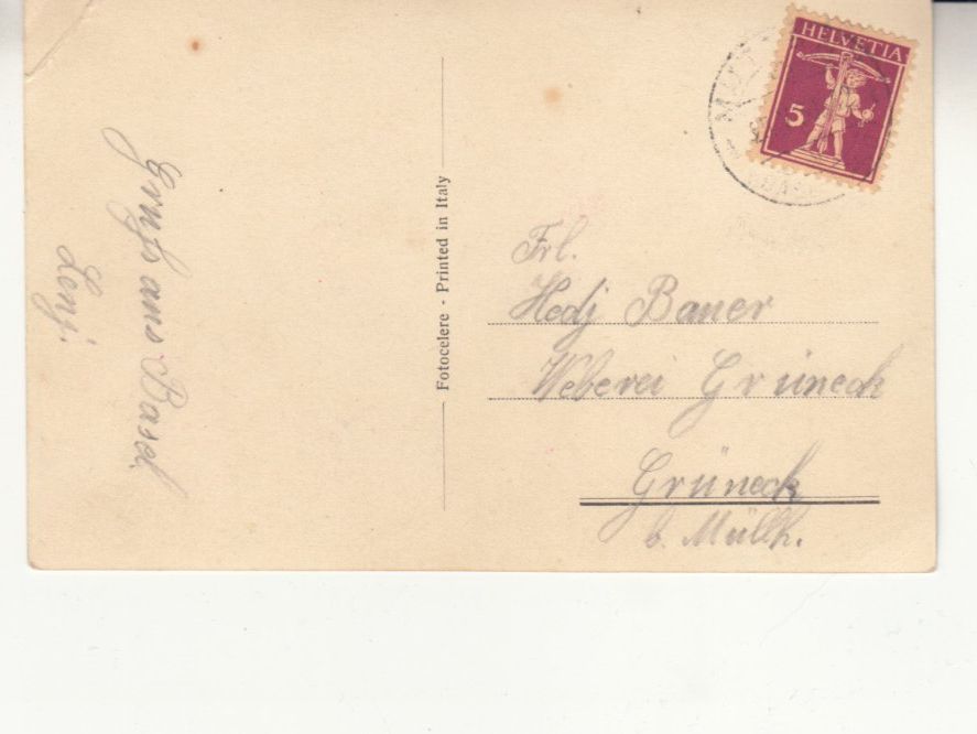 Ansichtskarten: Kitschkarte 1930 – Gebraucht aus Bürglen TG von StampGraf 1