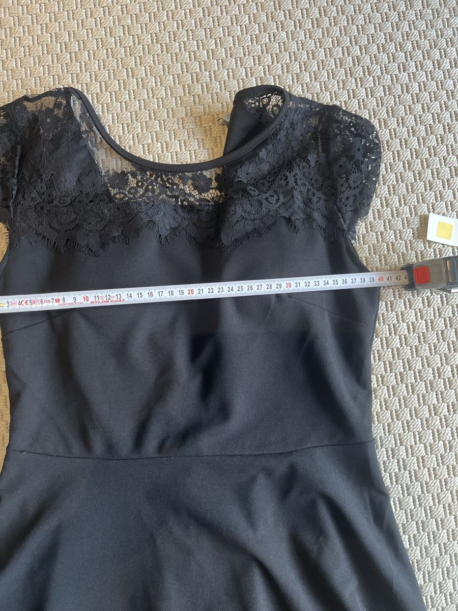 Zebra Vestiti: Kleid, Spitze kurzarm, Zebra, M – Usato da Solothurn venduto da Bobesch08 5