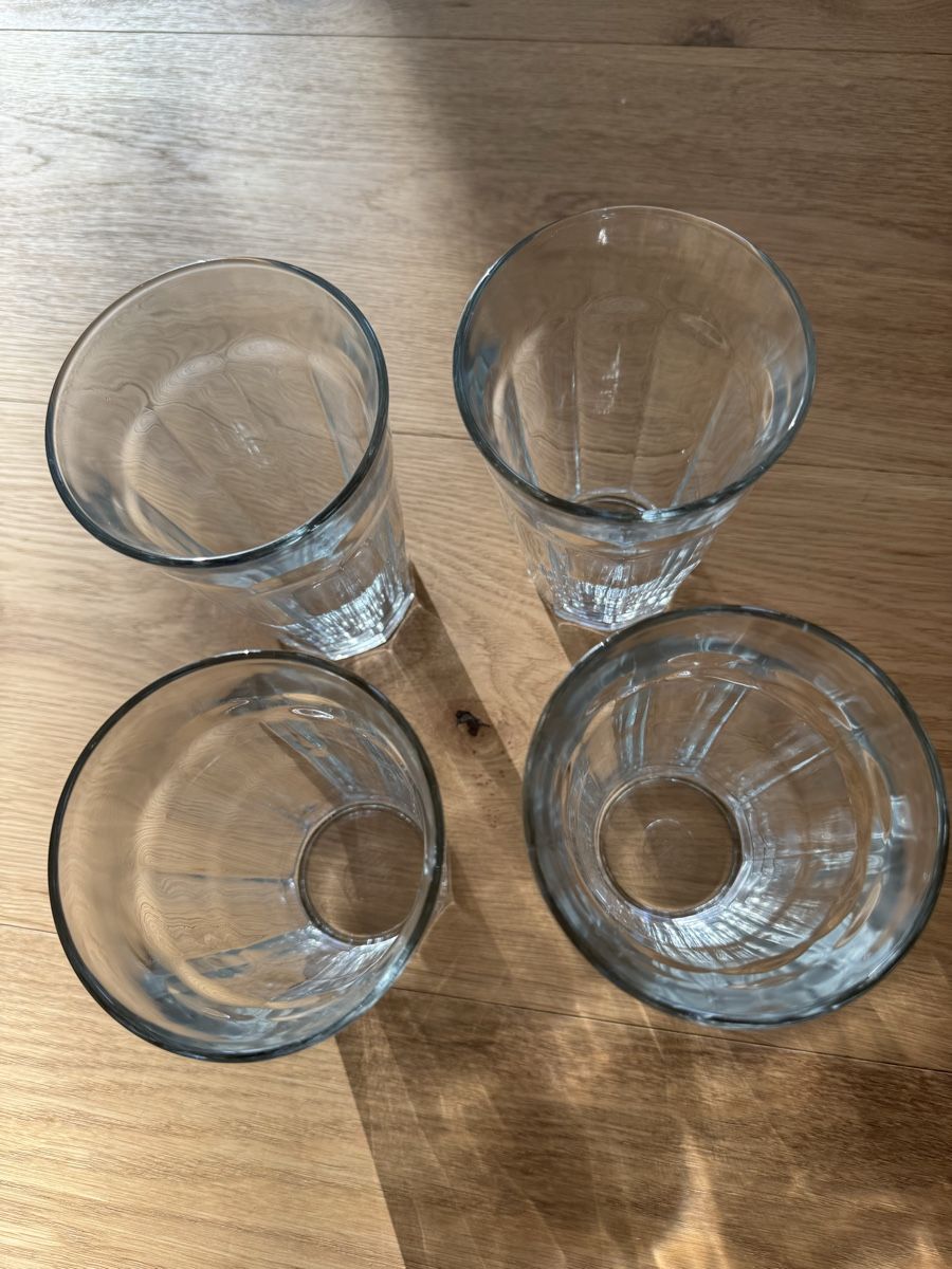 Duralex Bicchieri: DURALEX 4er Set Gläser 500 ml – Usato da Basel venduto da snowkati 1