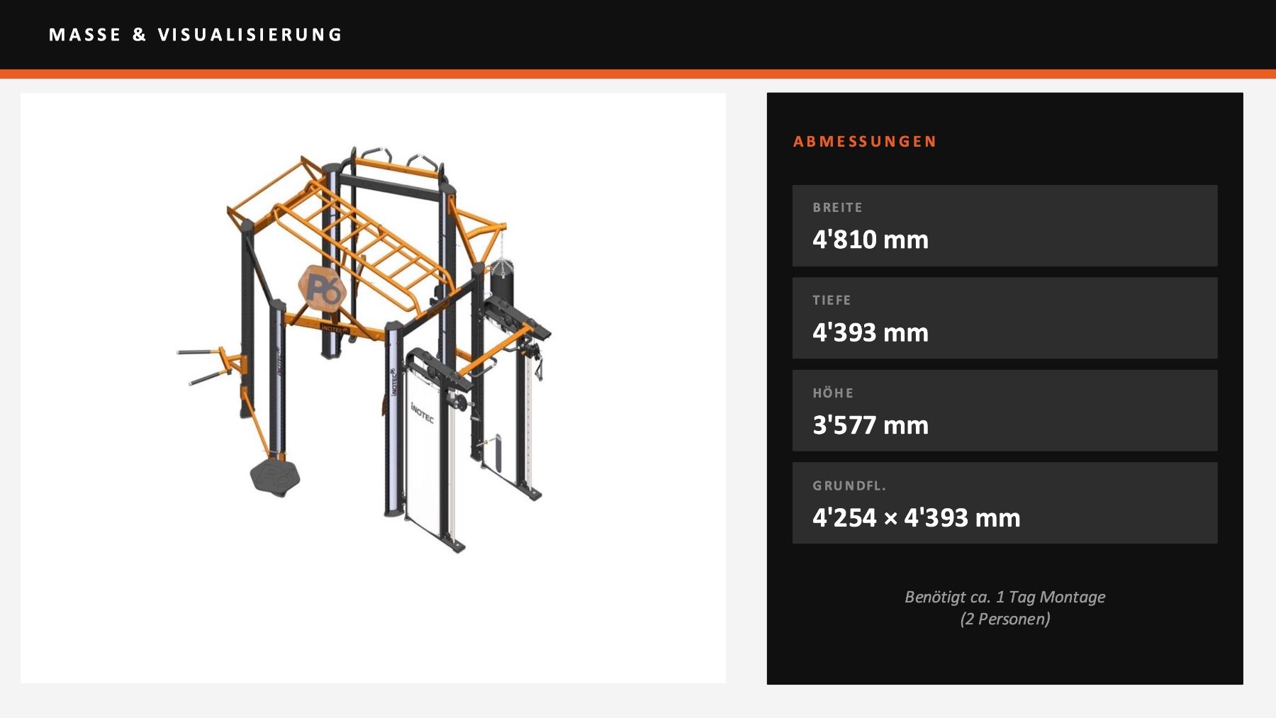 Hometrainer: Professioneller Fitnessturm – Nuovo (secondo la descrizione) da Tagelswangen venduto da decci 3