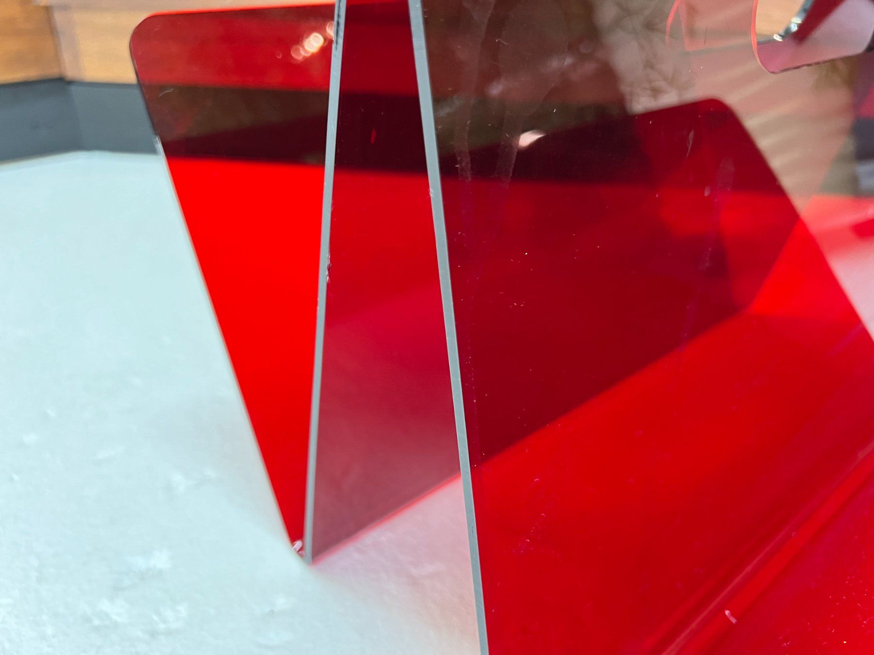 Altro per la casa: Acryl - Plexi Zeitungsständer - 80er Jahre – Usato da Walzenhausen venduto da stilvollwohnen 2