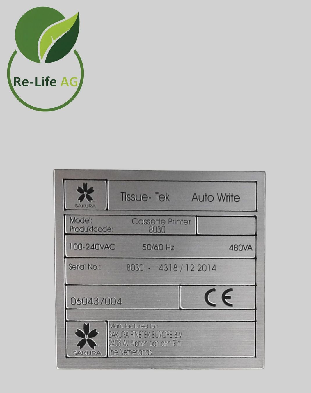 Tutte le macchine: Sakura Finetek Tissue-Tek 8030 & Cassette Unload Module 8032 – Usato da Reinach BL venduto da Re-LifeAG_Labor 7