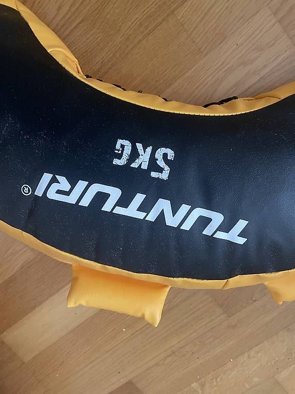 Tunturi Manubri & Pesi: Bulgarian Bag 5 kilo gelb – Usato da Dübendorf venduto da rocki07