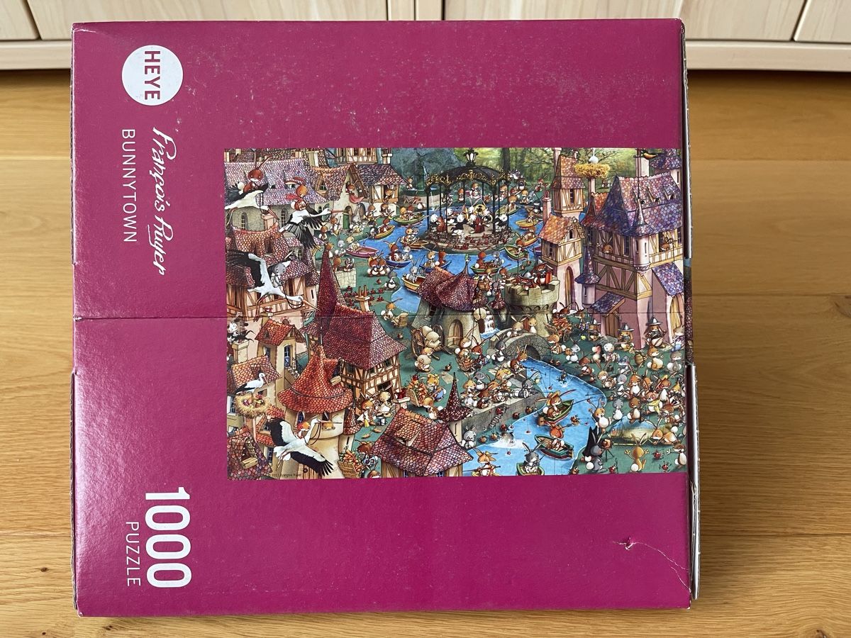 Heye Puzzle: Heye Puzzle 1000 Teile Bunny Town – Usato da Glattfelden venduto da Schmoni18 1