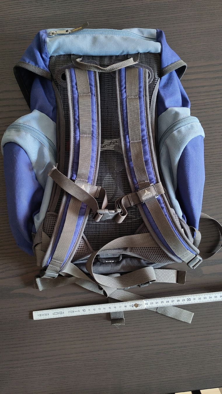 Vaude Borse & Zaini: Vaude Kinder-Rucksack gebraucht blau/grau, 20l – Usato da Birmensdorf ZH venduto da crabalocker67 1