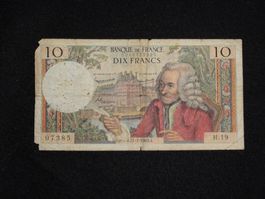 Dix Francs - Banque de France 11.07.1963 - H.19 07385