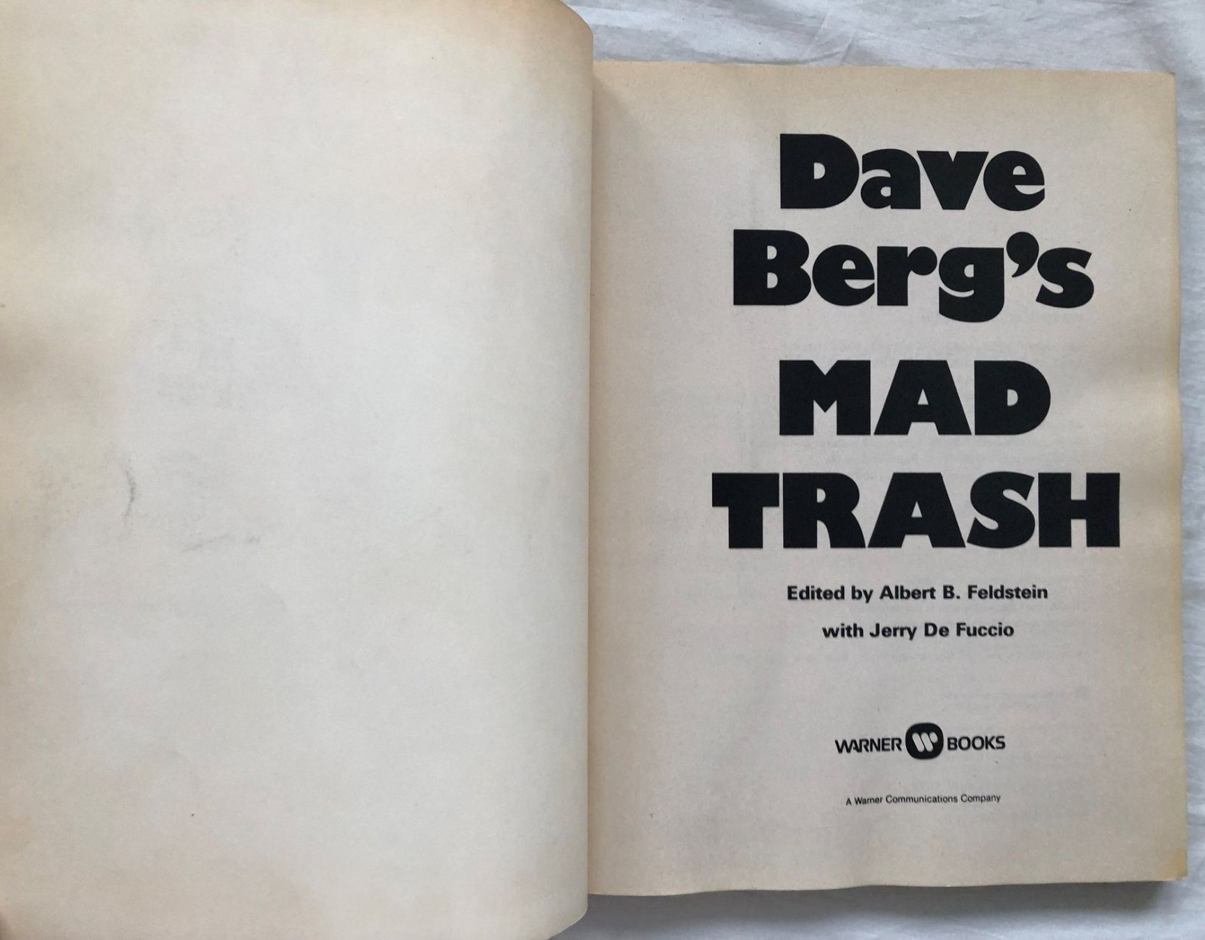 Fumetti: Dave Berg's MAD Trash - First printing 1977 – Usato da Schaffhausen venduto da durruti 2