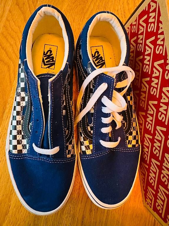 Vans Herrenschuhe: Neue Old Skool Vans Grösse 39 Reflect Check Flame True – Gebraucht aus Wil SG von san_5tzg 1