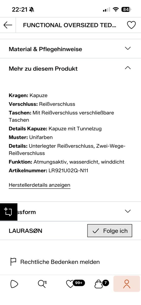 Cappotti: Wintermantel wasserdicht neu – Nuovo (secondo la descrizione) da Winterthur venduto da Chepa61 2