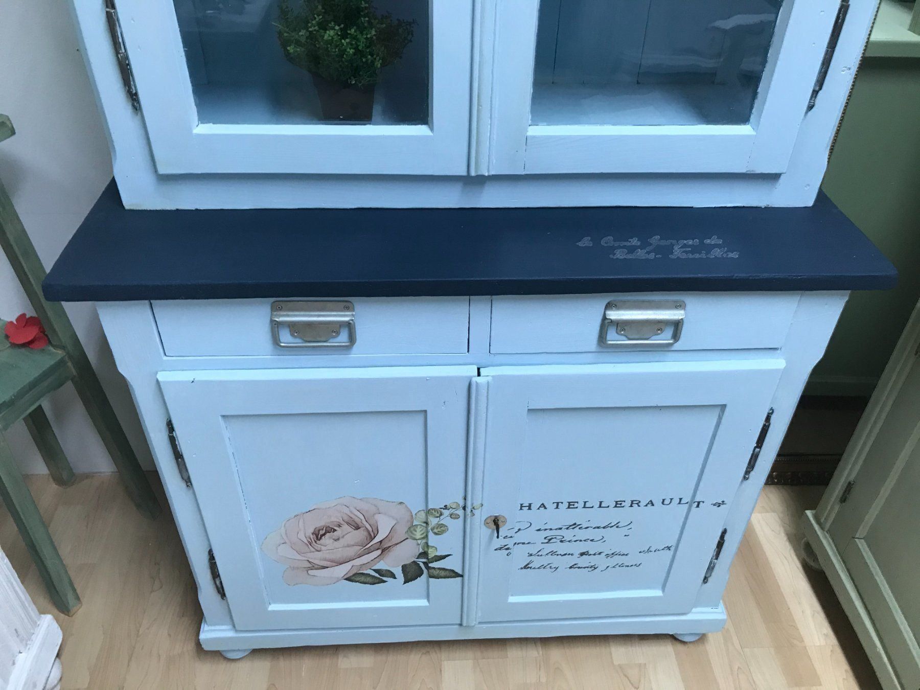 Büffets: Küchenbuffet Schrank Tanne shabby rose – Gebraucht aus Gränichen von boernies01 6