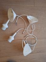 3 douilles de lampe Maurer blanc occasion bon etat