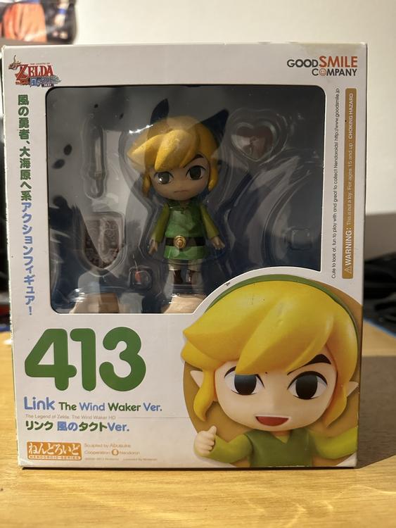 ZELDA - Figurine Nendoroid Link : The Wind Walker Version :  : Figurine Goodsmile Nintendo