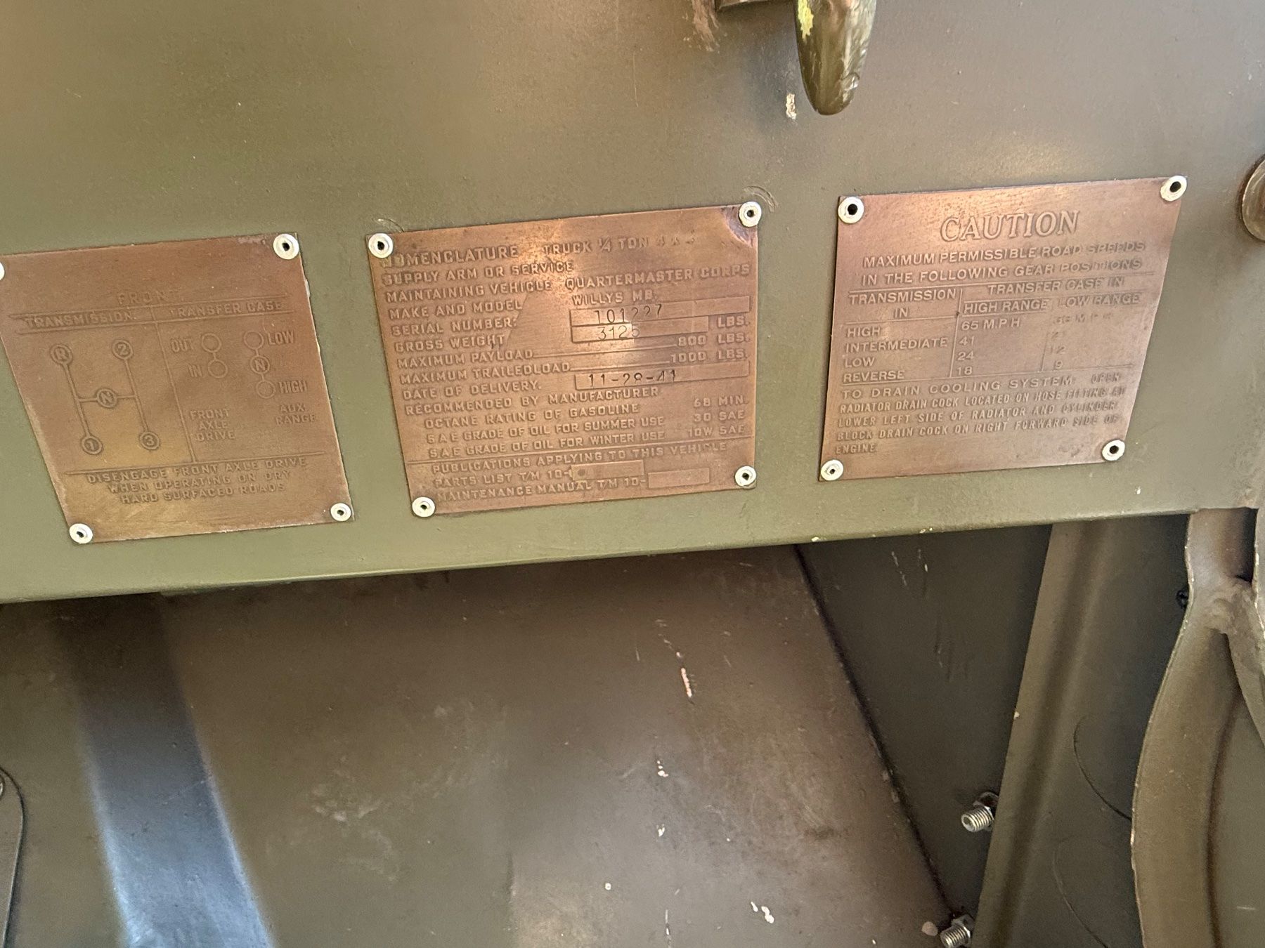 Jeep Autos: Willys MB "Slat Grill" Veteran – D'occasion à Illnau par Bugak 7