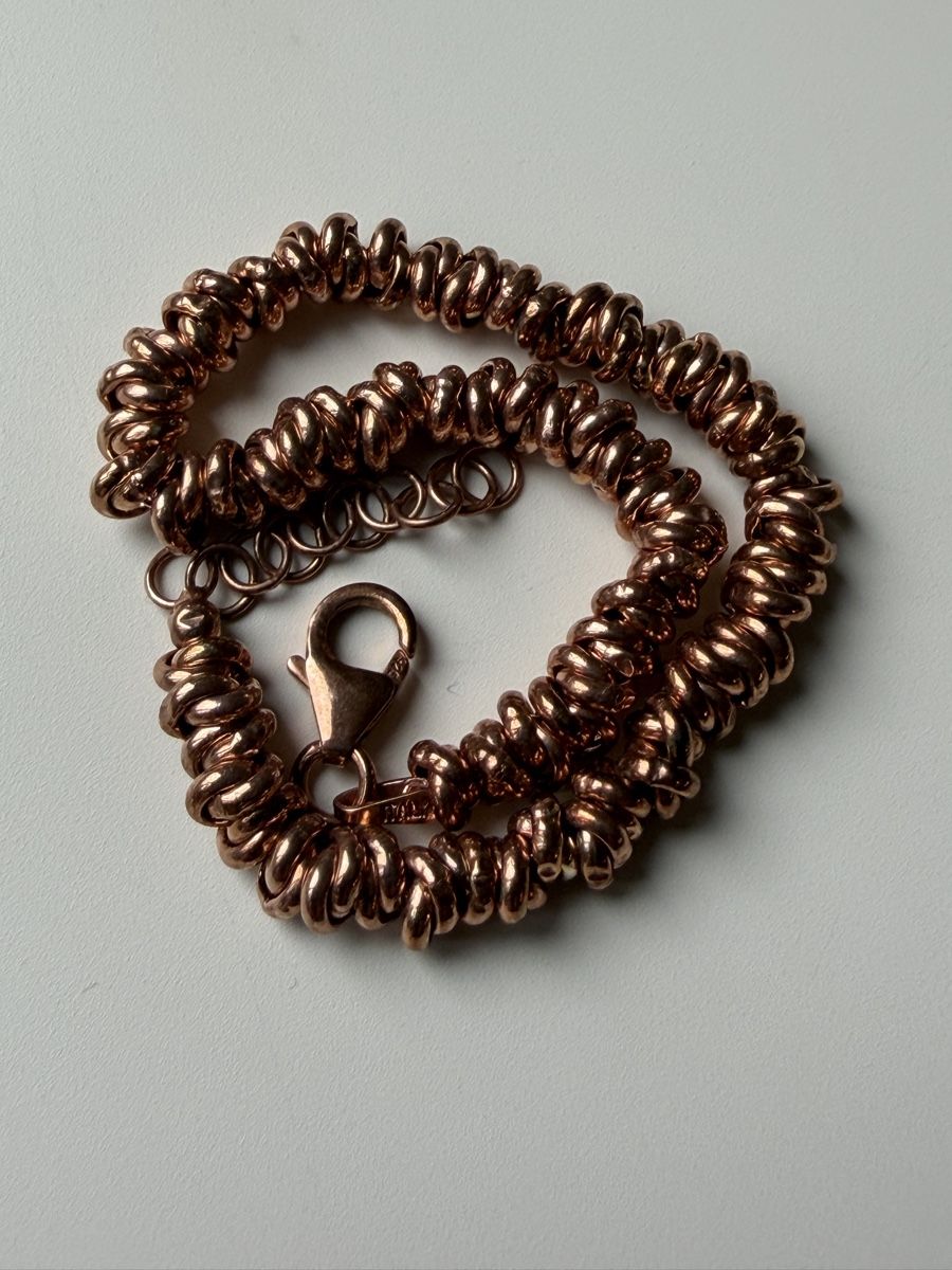 Bracciali & Braccialetti: Armband 925 Silber Rosé vergoldet – Nuovo (secondo la descrizione) da Gossau SG venduto da sushifactory 3