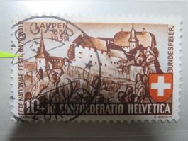 Abart Pro Patria B2 farbiger Fleck an A von Festa