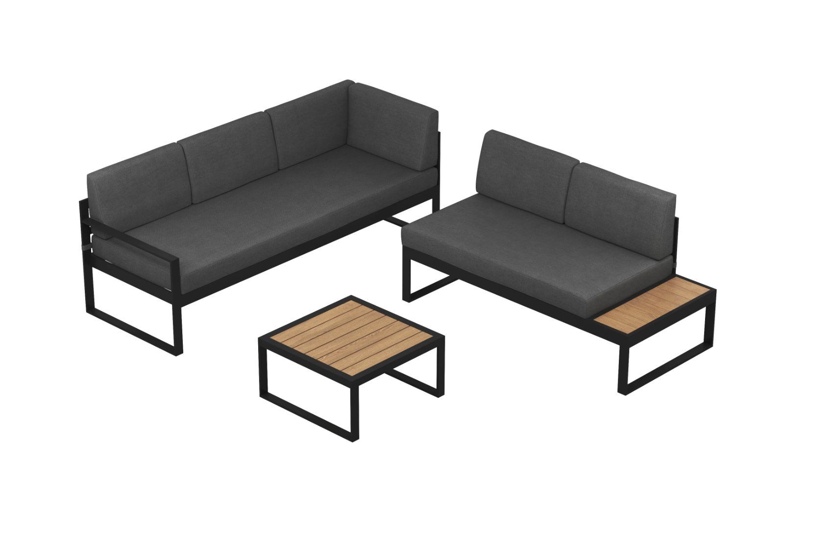 Divani: Lounge ODESSA anthrazit - Gratis Versand – Nuovo e nell'imballaggio originale da Kleinwangen venduto da Maluwa_GmbH 3
