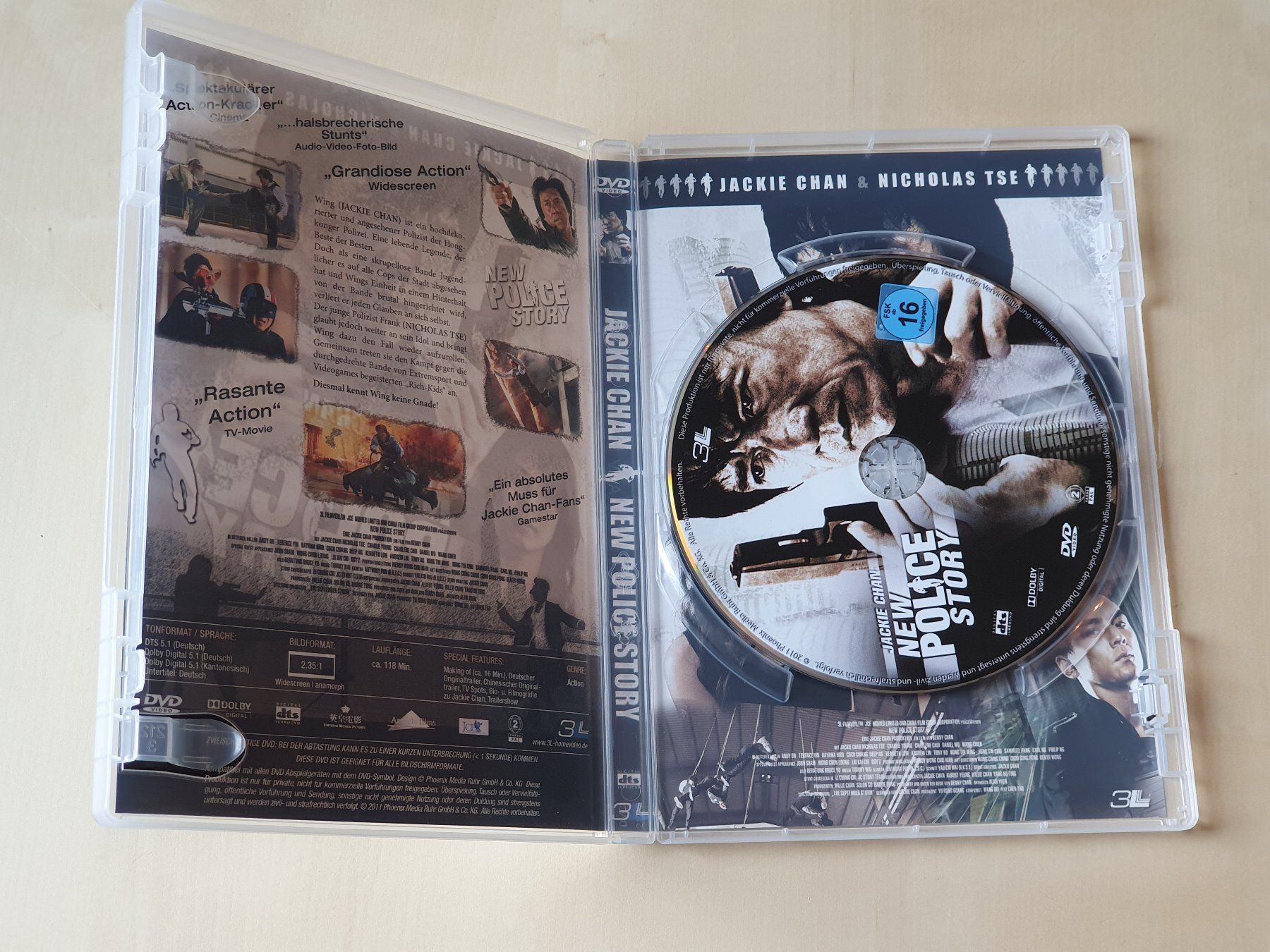 Tutti i DVDs: New Police Story – Usato da Stansstad venduto da collectorsshop 2