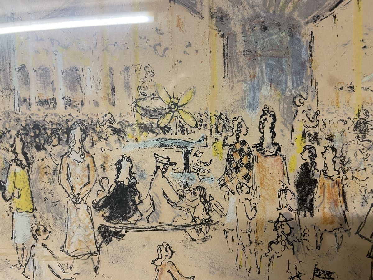 Foto & Immagini: Lithografie 25/220 signiert mit Rahmen  – Usato da Hindelbank venduto da chinok01 4