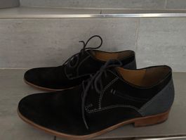 Fretz Men Herren Schuh schwarz/grau - Grösse 42 (8)
