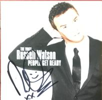 Russell Watson 1966- Autogramm signiert CD-Booklet 12x12cm