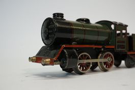 5œ Märklin Spur 0 Tinplate 880 Uhrwerk Dampflok grün