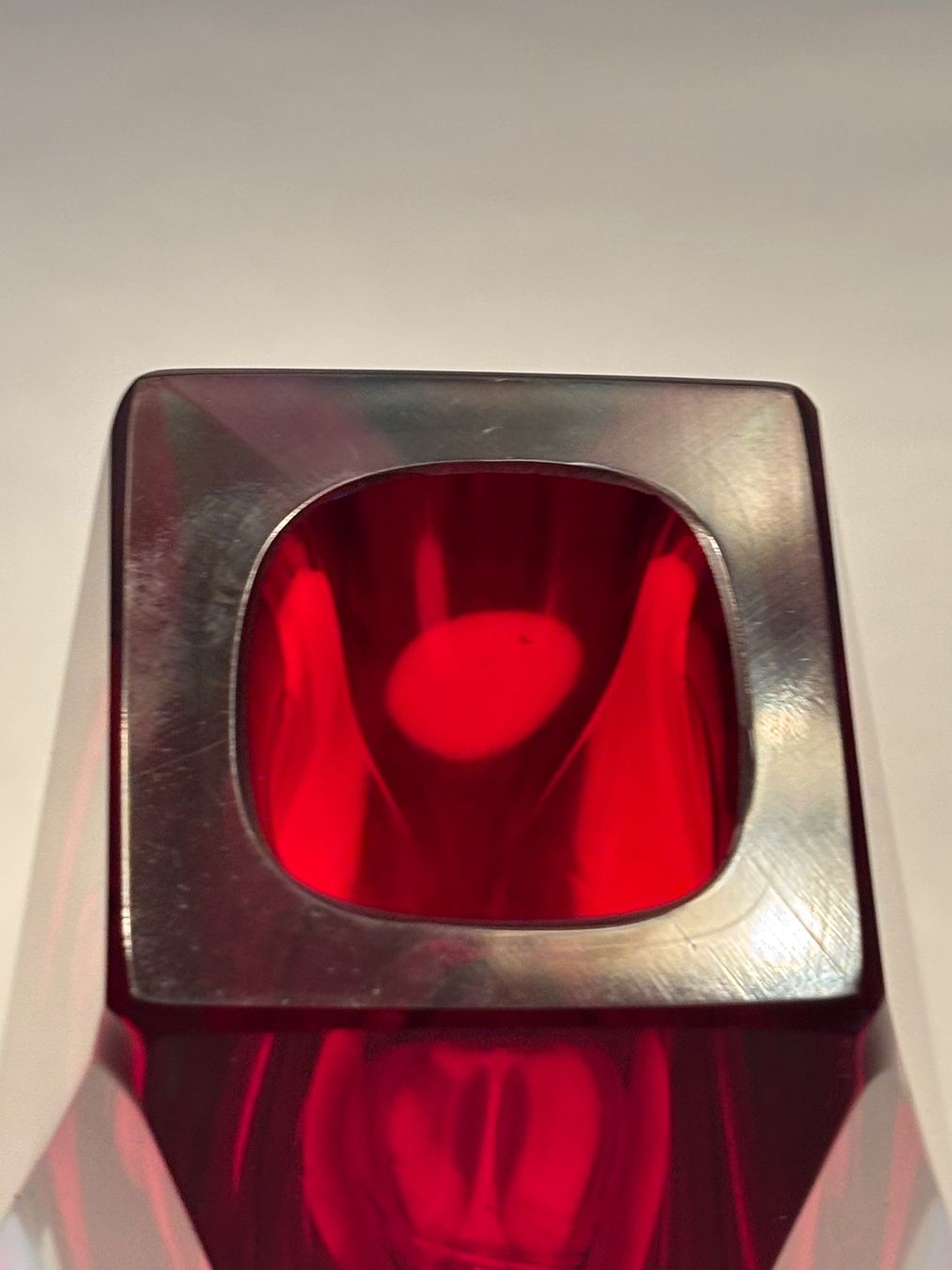 Murano Vasi & Recipienti: Murano Blockvase Seguso – Usato da rotkreuz venduto da baudisch 4