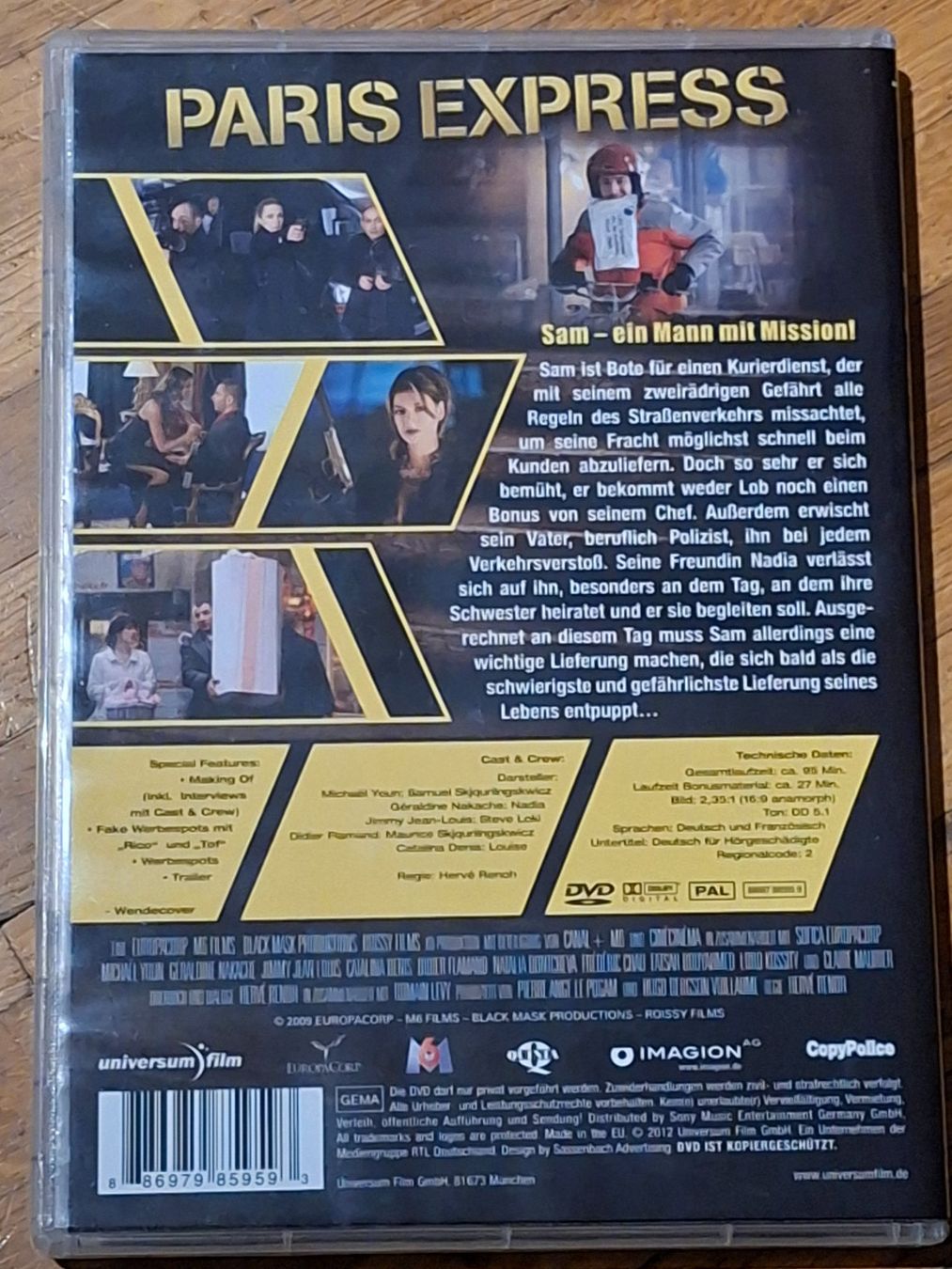 Tutti i DVDs: Paris Express – Usato da Wallisellen venduto da Sawr 1