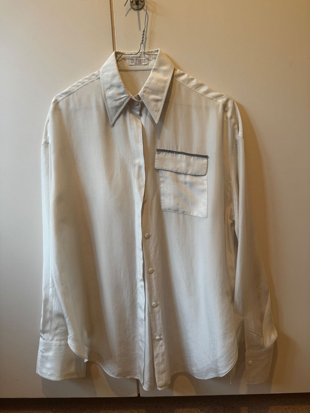 Brunello Cucinelli Chemisiers: Brunello Cucinelli Seidenbluse – D'occasion à Baar par Arina2 5